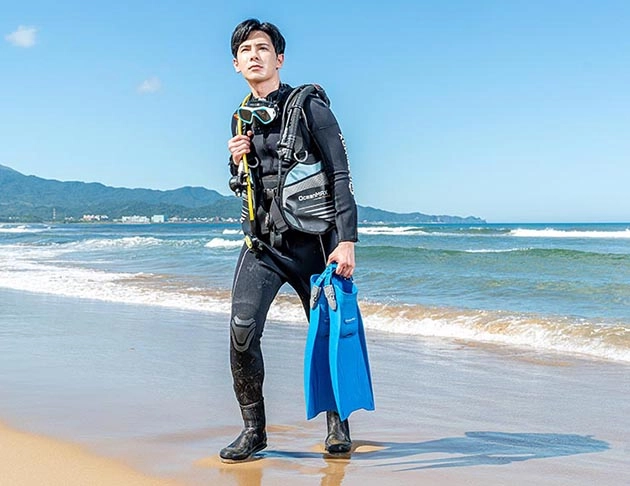 夾克式浮力控制背心-天空藍