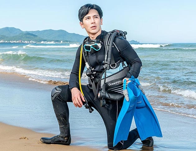 夾克式浮力控制背心-天空藍