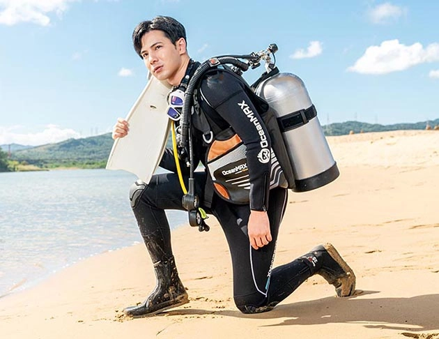 夾克式浮力控制背心-橘