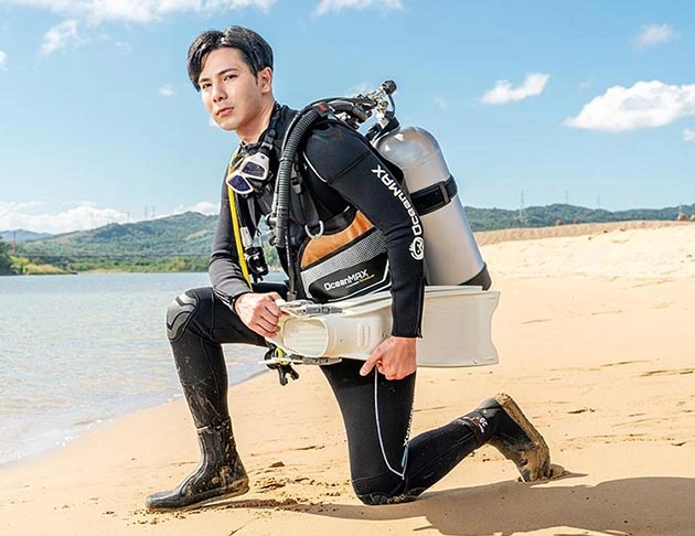 夾克式浮力控制背心-橘