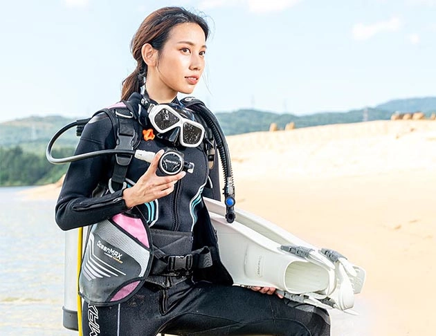 夾克式浮力控制背心-粉紅