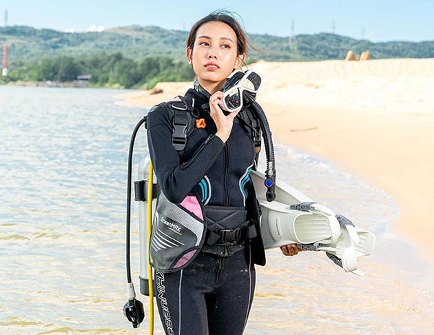 夾克式浮力控制背心-粉紅