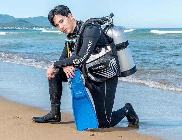 夾克式浮力控制背心-白