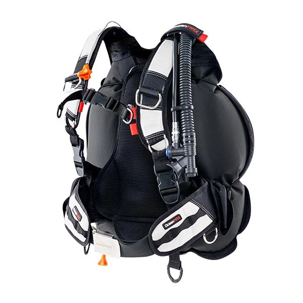背心背囊式浮力控制背心-白