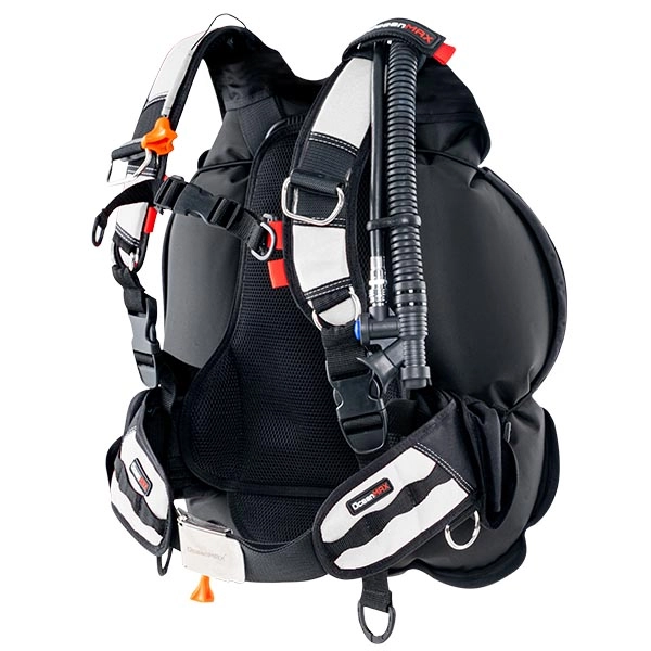 背心背囊式浮力控制背心-白