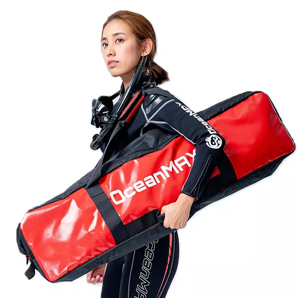 自由潛水裝備袋-紅